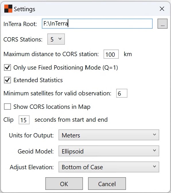 Setting 1 Settings